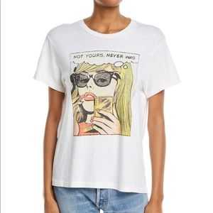 RE/DONE the girlfriend not yours graphic tee